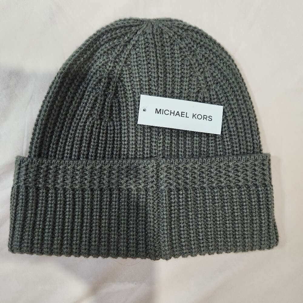 Men's Michael Kors Ribbed Beanie Hat